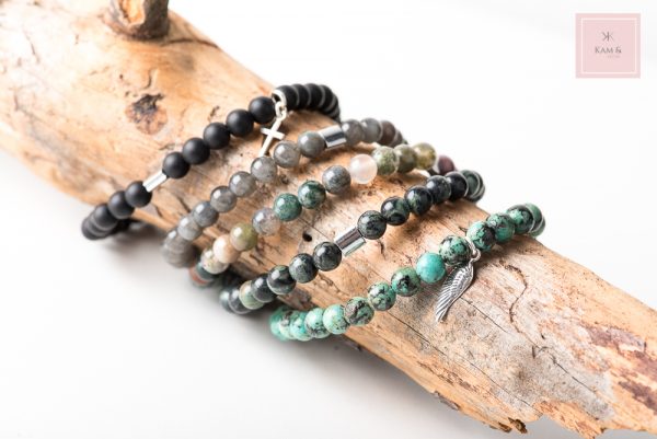 Bracelet Styx Turquoise Africaine – Image 2