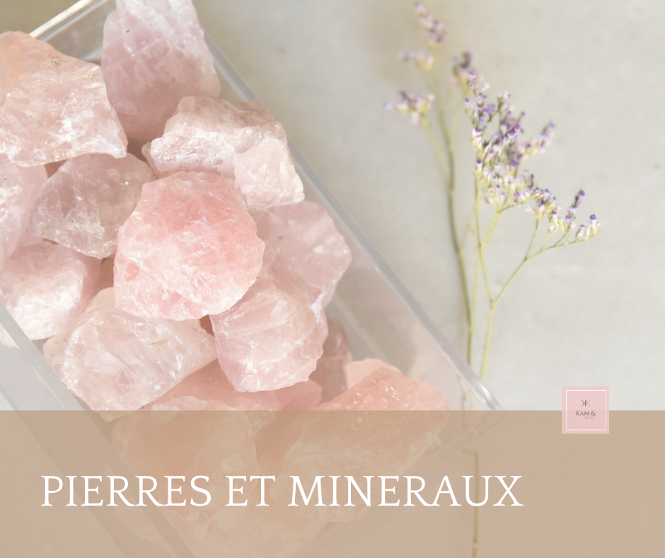 PIERRES ETR MINERAUX KAM ET LEON